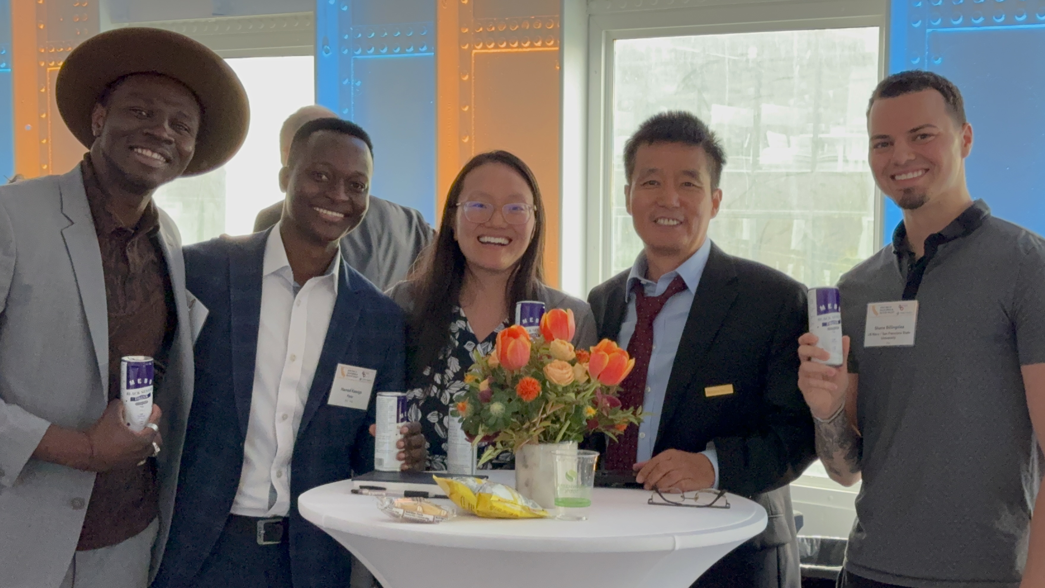 美寶再生源黑芝麻乳，APEC系列活動(dòng)專供飲品。